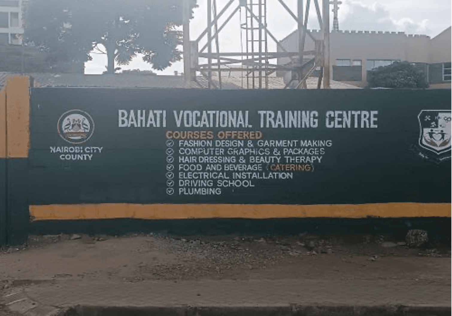Bahati VTC entrance